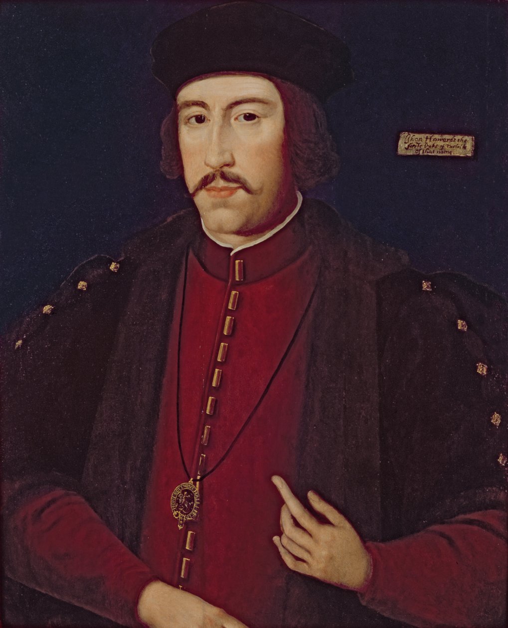 John Howard, 1. Norfolk Dükü by English School