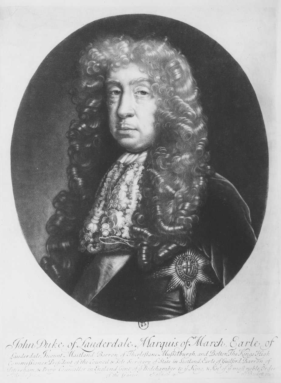 John Maitland, Lauderdale Dükü, Mart Marquis (litho) by English School