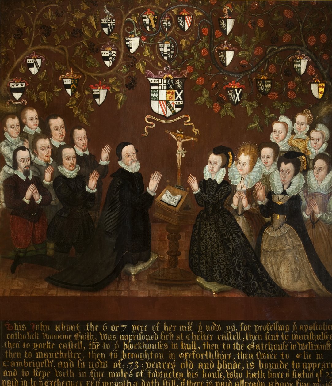 John ve Mary Towneley ve Ailesi, 1601 by English School