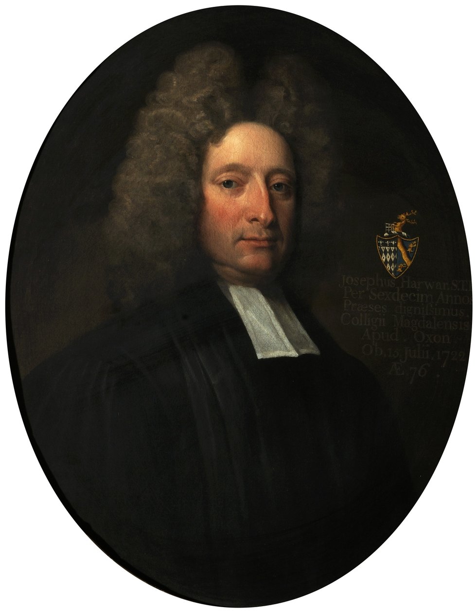 Joseph Harwar, Magdalen Koleji Başkanı by English School
