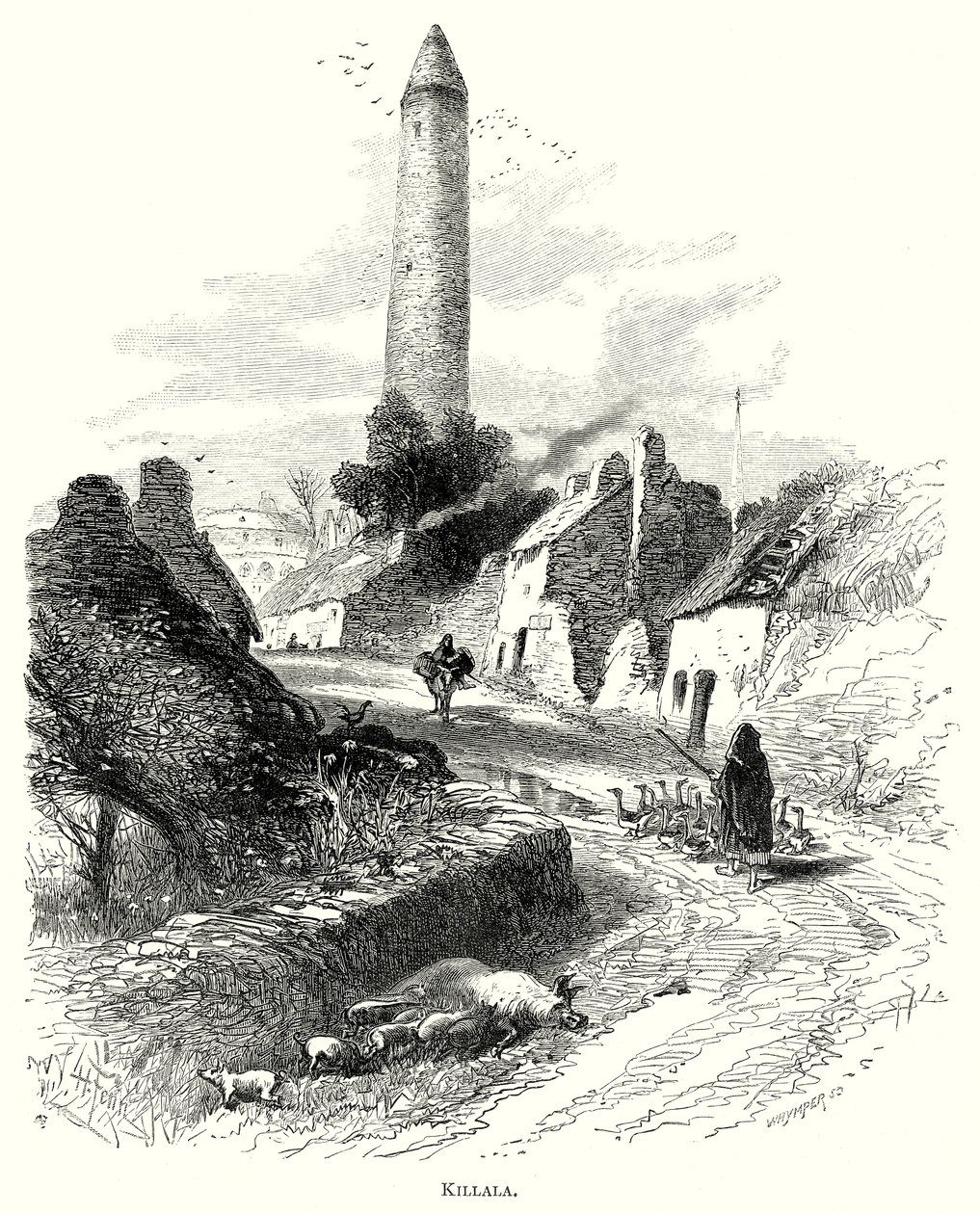 Killala (gravür) by English School