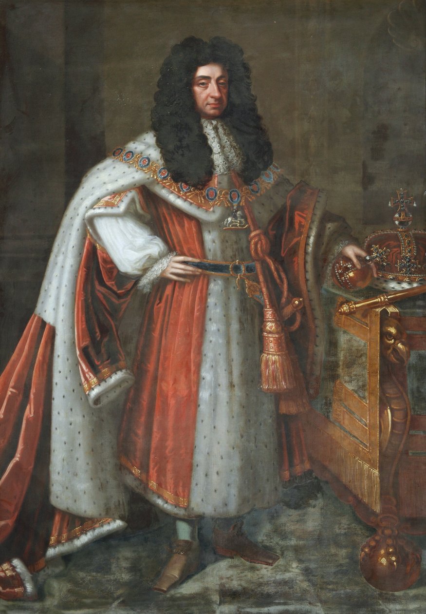 Kral II. Charles by English School