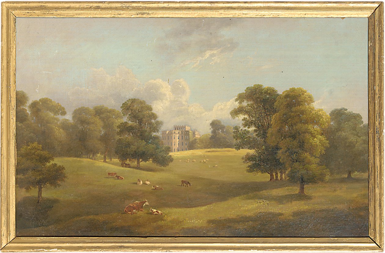 Geyik parkından Kings Weston, 19. yüzyılın başlarında by English School