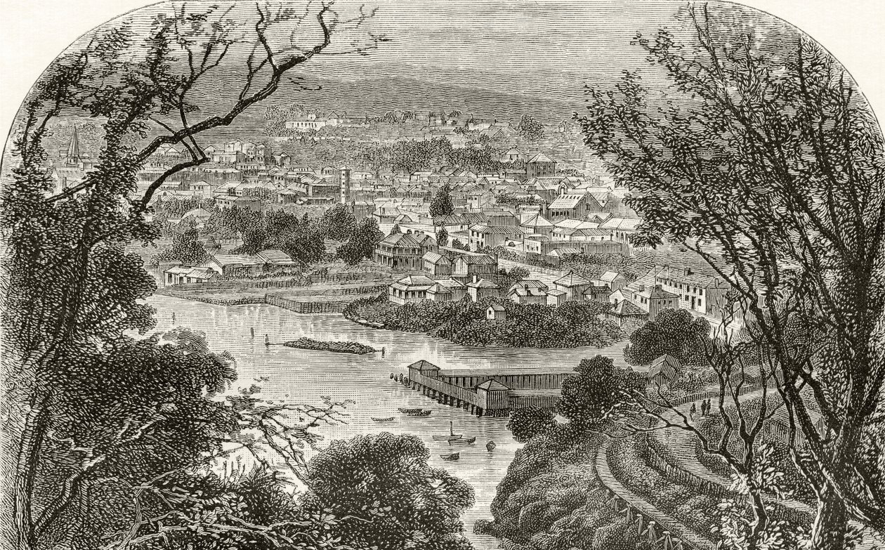 Launceston, Tazmanya, c.1880, Howard Willoughby