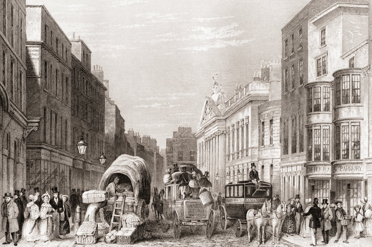 Leadenhall Street, Londra, İngiltere by English School
