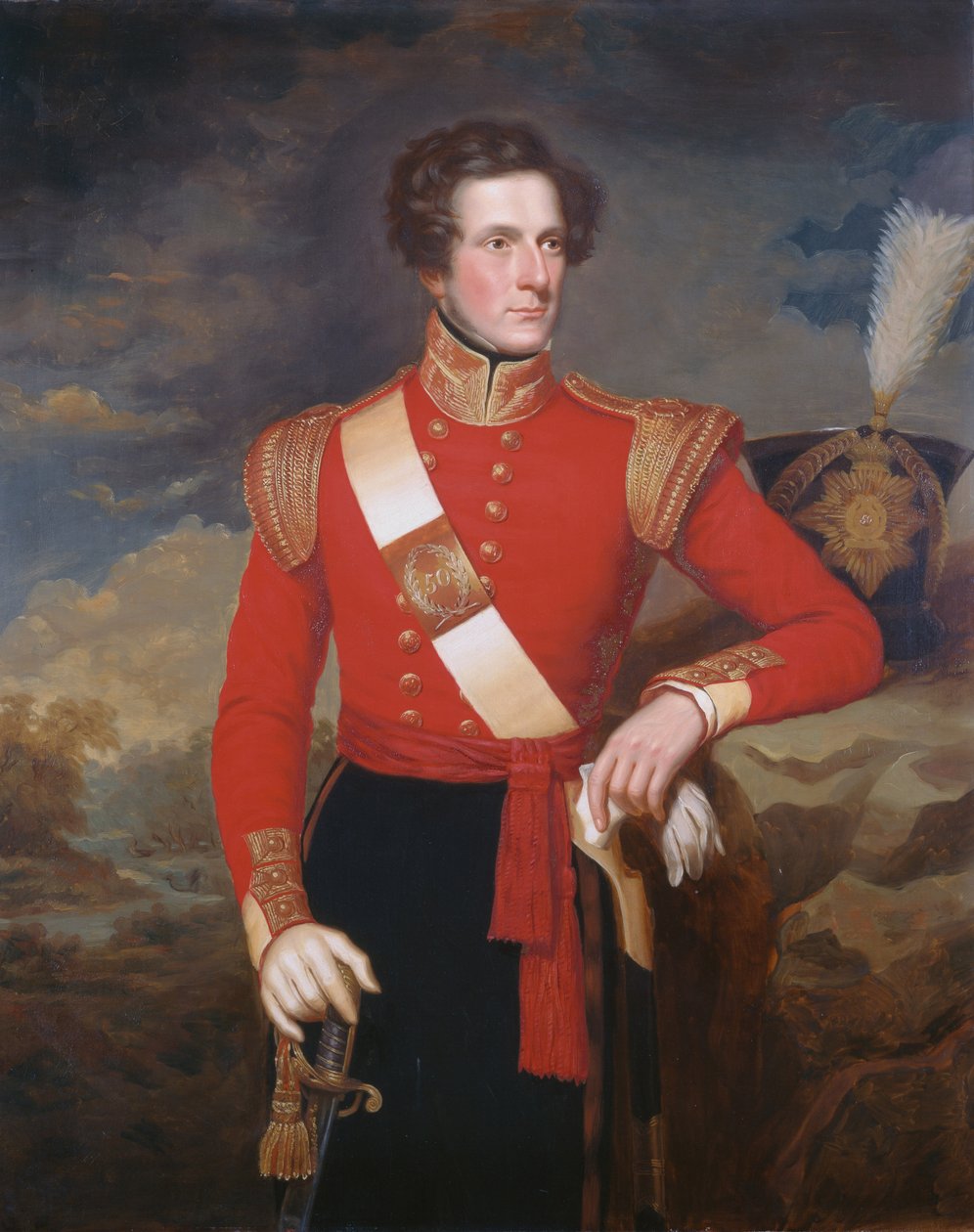 Teğmen Robert Hay (1813-46) c.1838 by English School