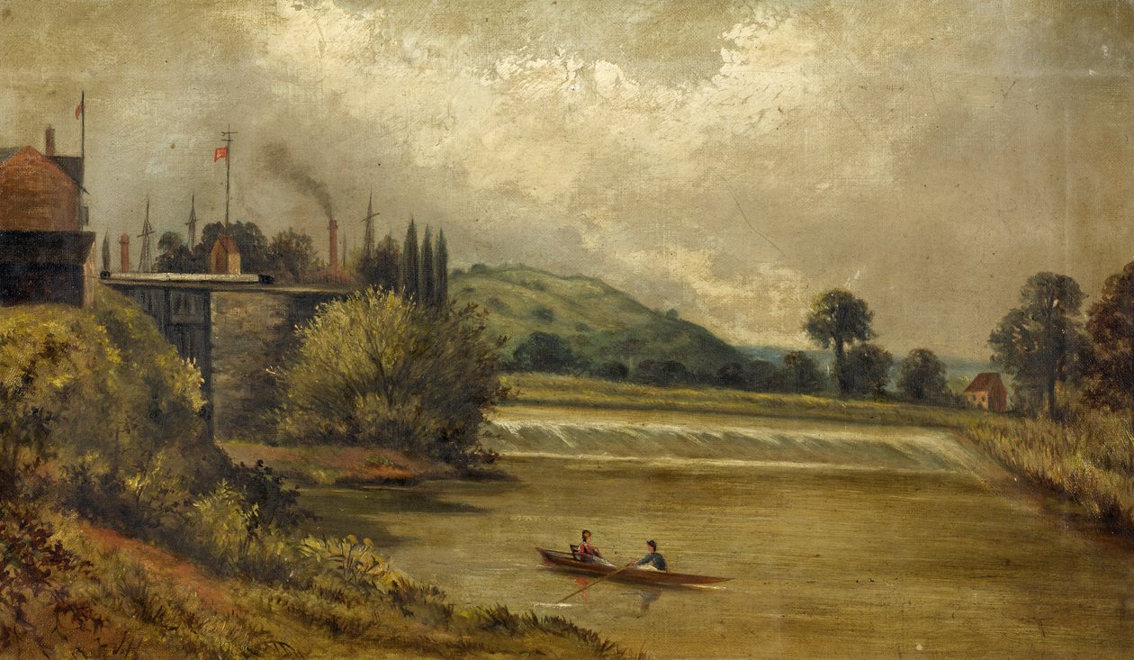 Llanthony Savak Gloucester, 1850-1900 by English School