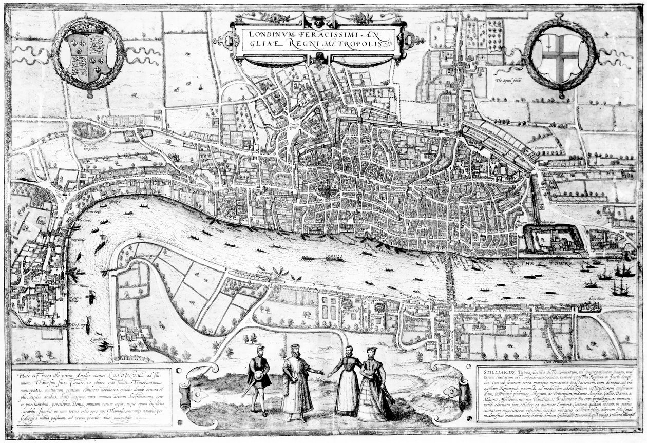 Londinium Feracissimi Angliae Regni Metropolis, Sir Walker Besant tarafından Tudors zamanında Londra