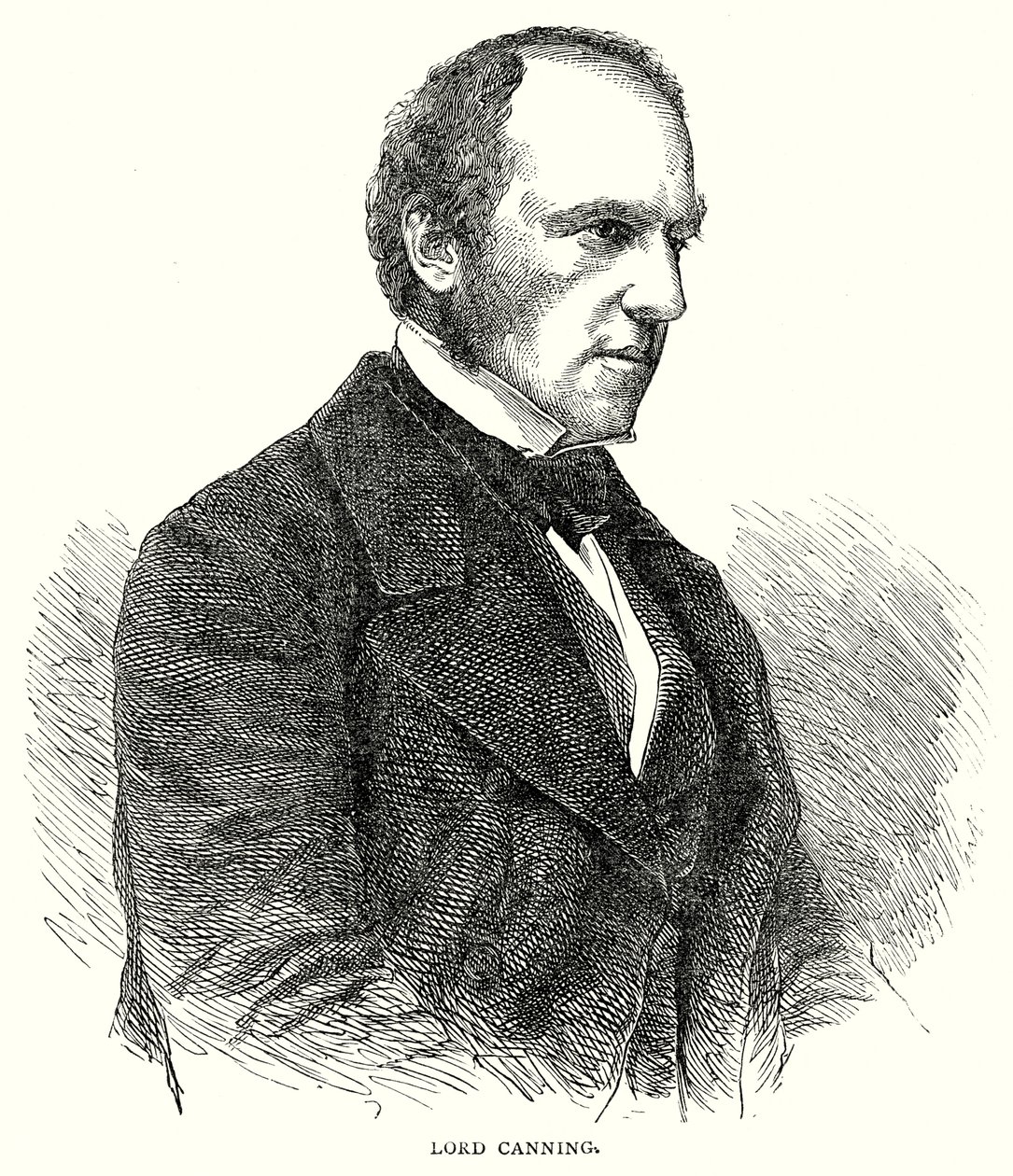 Lord Canning (gravür) by English School