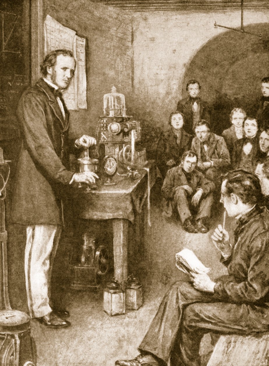 Lord Kelvin, bilimsel araştırmalarına Glasgow