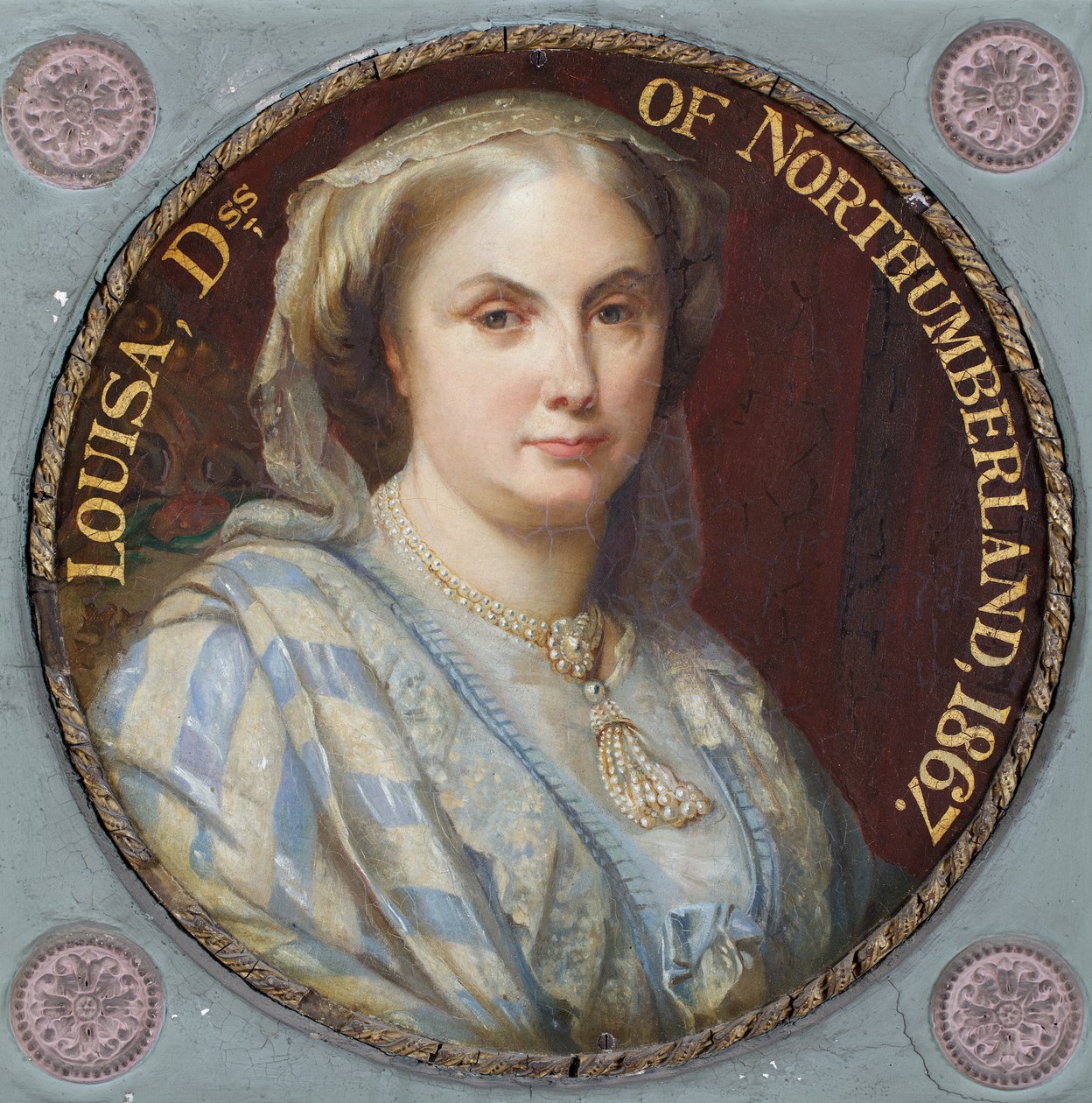 Louisa, Altıncı Northumberland Düşesi (yağlıboya) by English School