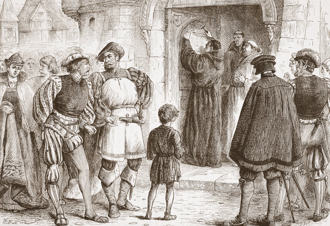 Luther, Tezlerini Wittemberg