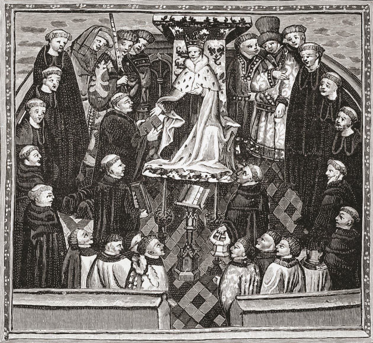 Lydgate, kitabını Kral Henry V