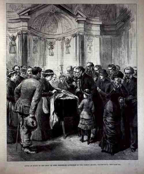 Eyalette Yatarken, Lord Frederick Cavendish