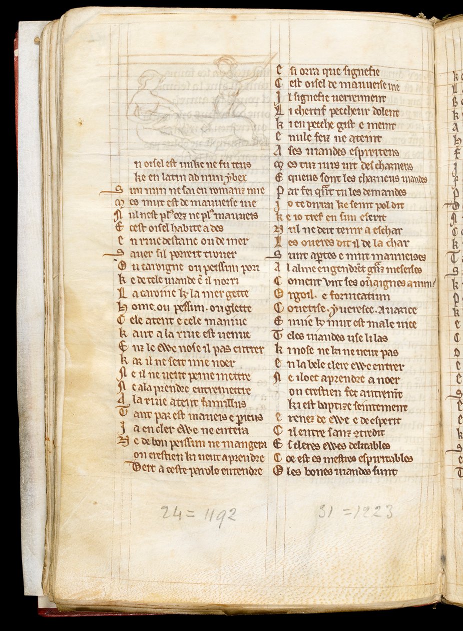 MS McClean 123 f.40v The Nuneaton Book
