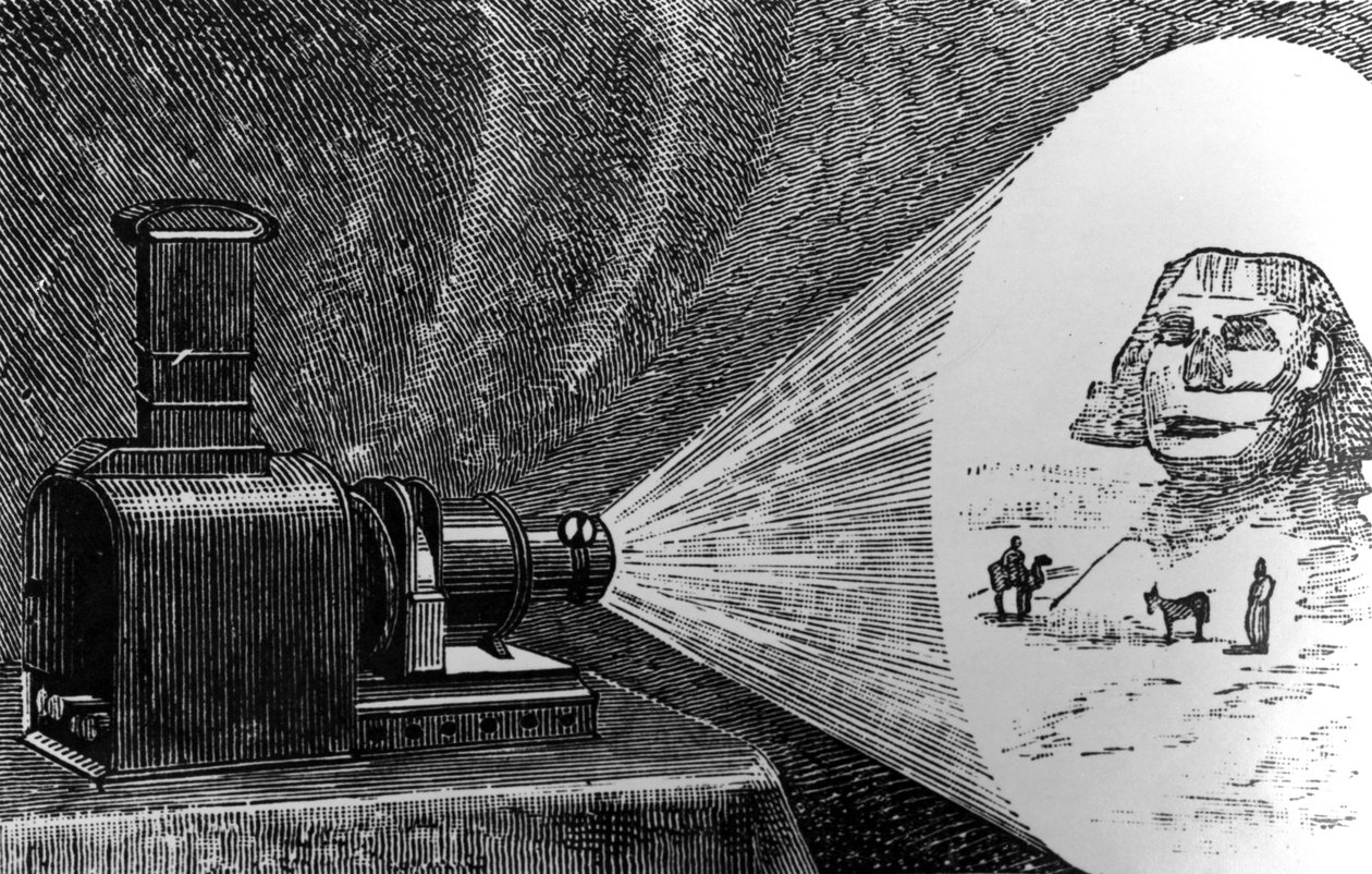 Magic Lantern, Antik Mısır