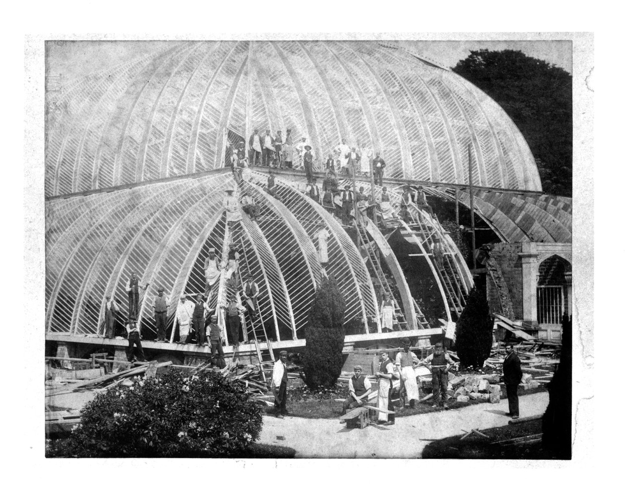 19. yüzyılın sonlarında Chatsworth, Derbyshire