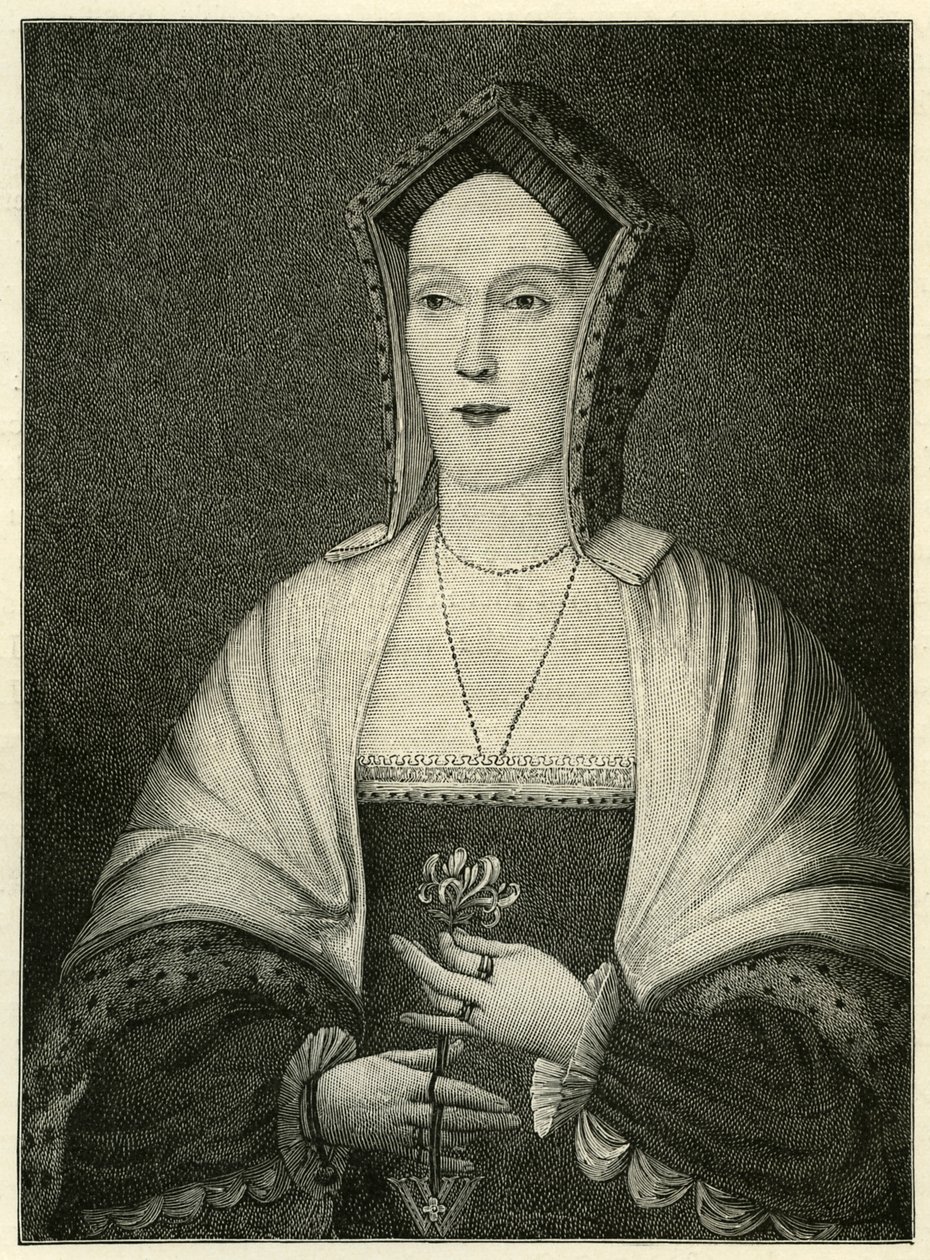 Margaret Pole, Salisbury Kontesi, John Richard Green'in 'İngiliz Halkının Kısa Tarihi (Cilt II)' için illüstrasyon by English School