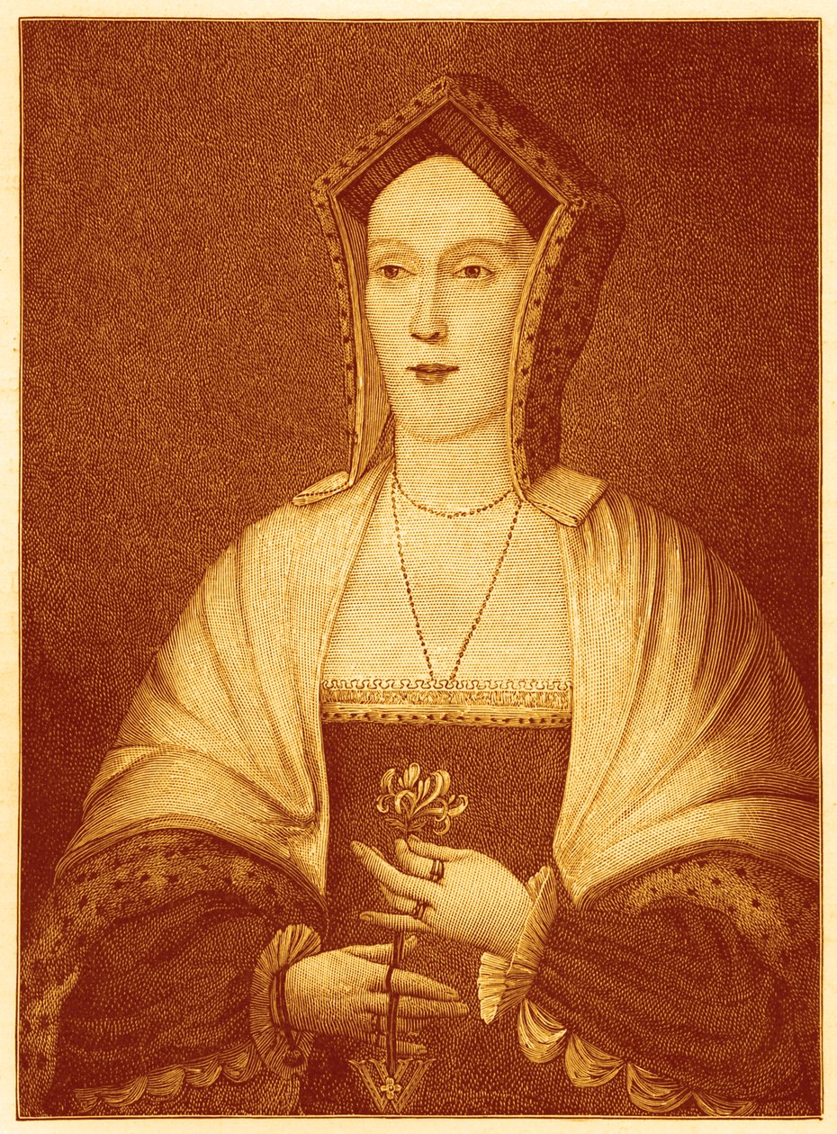 Margaret Pole, Salisbury Kontesi, John Richard Green'in 'İngiliz Halkının Kısa Tarihi (Cilt II)' için illüstrasyon by English School