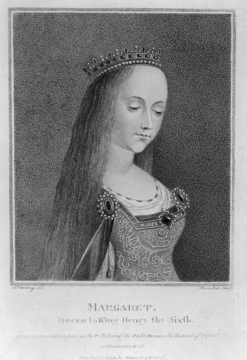 Margaret of Anjou, Oxford Kontu, 1792 by English School