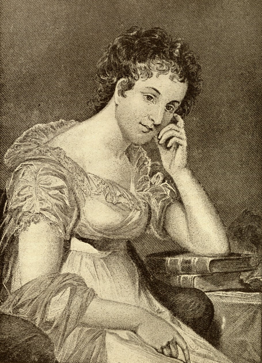 Maria Edgeworth (1767-1849)  by English School