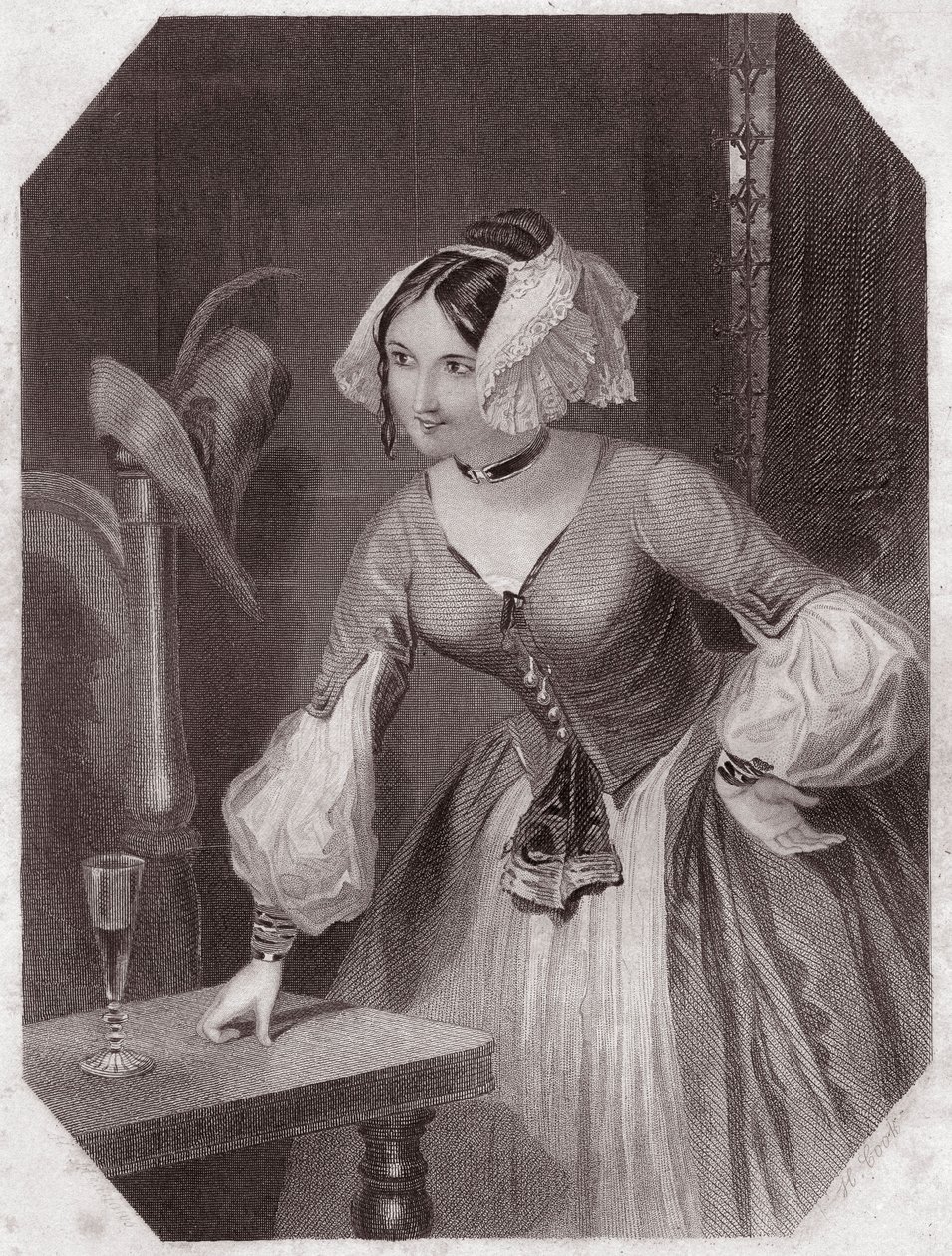 Marie (Onikinci Gece) Maria (Onikinci Gece) - “” Shakespeare Kadın Galerisi, erken dönem Londralı sanatçıların kırk beş ciddi portre koleksiyonu, eleştirel ve edebi notlarla zenginleştirilmiş””” yaklaşık 1838 - “” Kadın Galerisi