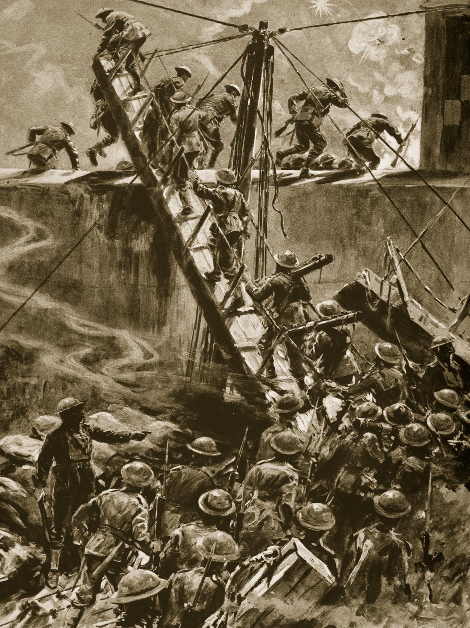 H.M.S Vindictive, 1914-19