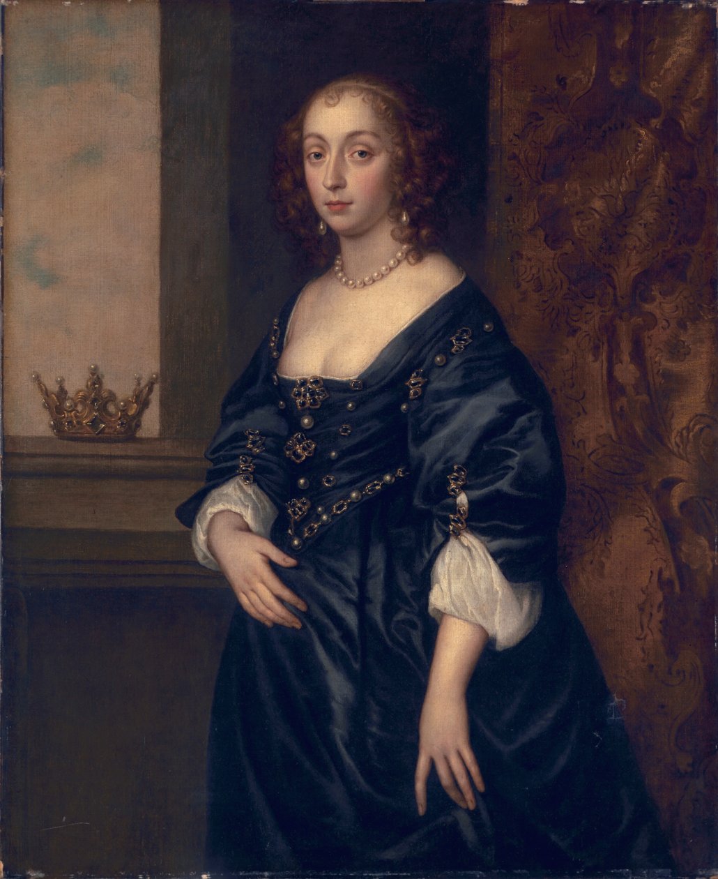 Mary Stewart, Lennox ve Richmond Düşesi, 17. yüzyılın sonlarında by English School