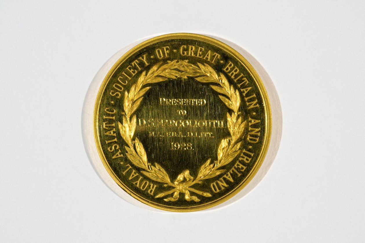 John Pinches Medalists Ltd. tarafından verilen madalya, 1928 (altın) (403548 ön yüzü) by English School
