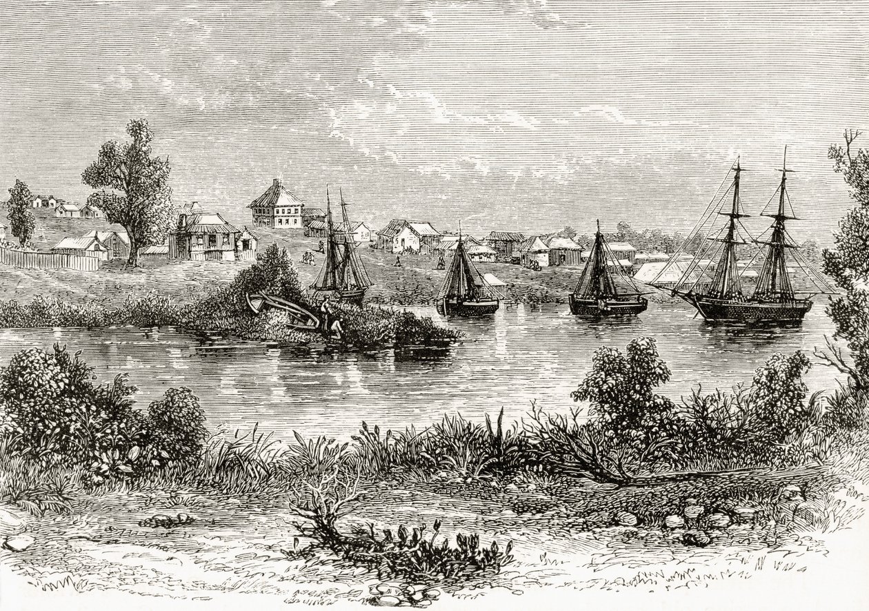 Melbourne, 1840, Howard Willoughby
