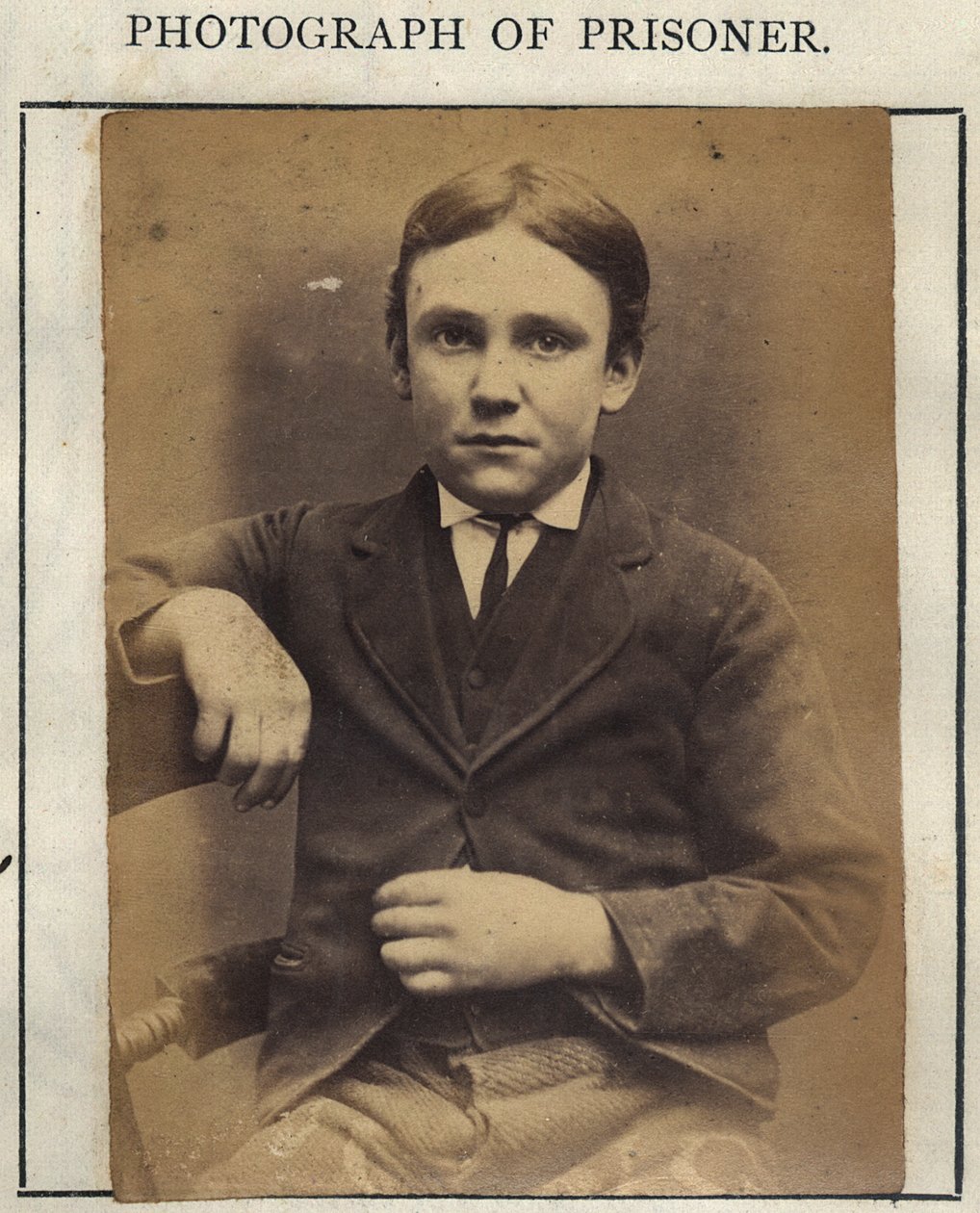 Michael Clement Fisher, 1870 dolayları (sepya fotoğrafı) by English School