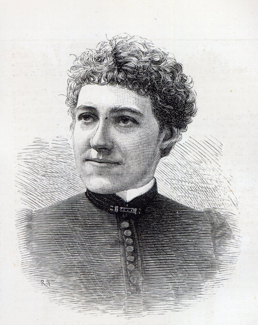 Bayan Charlotte Robinson, Majestelerinin Ev Sanat Dekoratörü, 1887 by English School