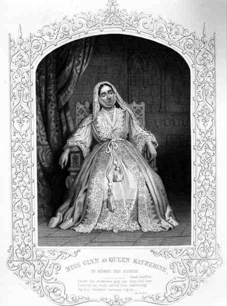 Bayan Glyn, William Shakespeare (1564-1616) tarafından Henry VIII veya All is True