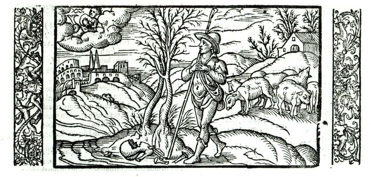 Çoban takviminden Ocak ayı, 1579 by English School