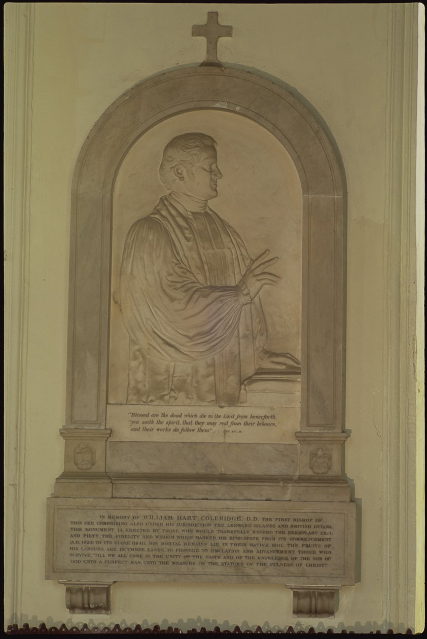 William Hart Coleridge Anıtı by English School