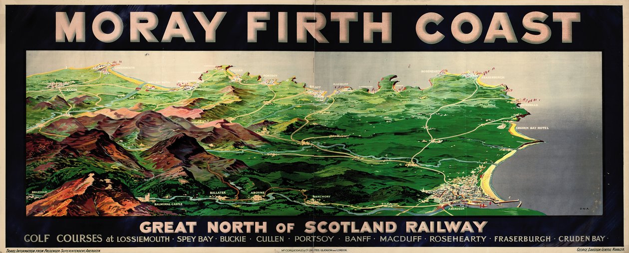 Moray Firth Coast, GNSR
