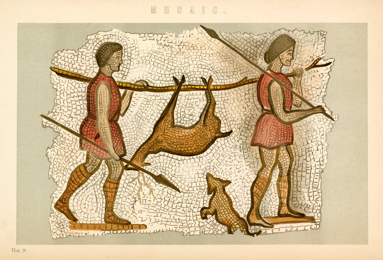 Mozaik (renkli lito) by English School