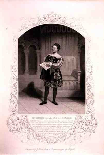 Bay Barry Sullivan, Hamlet rolünde, II. Perde 2. by English School