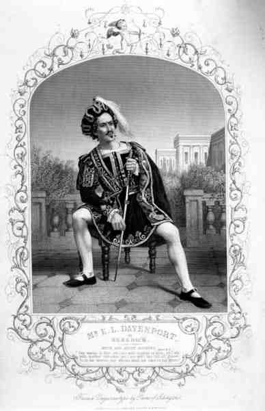Bay E.L. Davenport, William Shakespeare