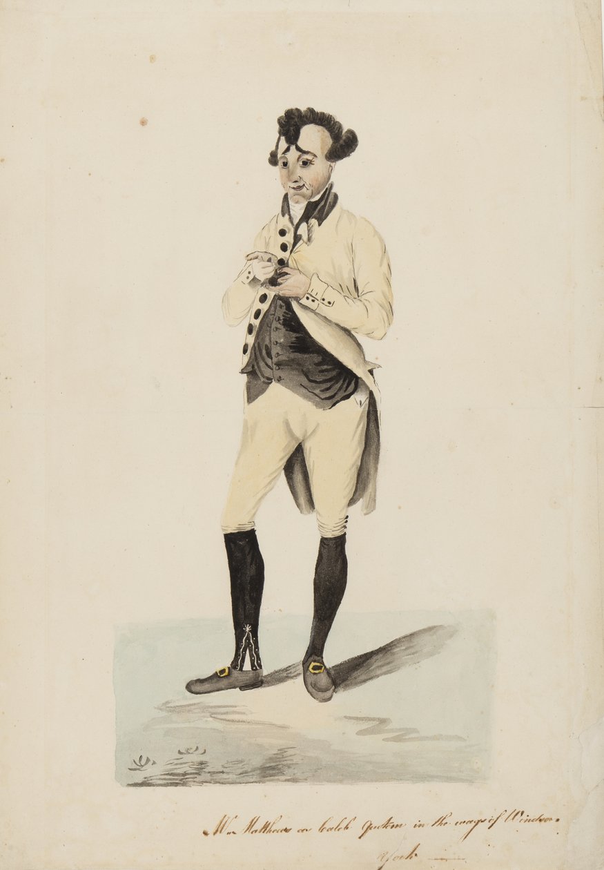 Bay Matthews Windsor, York, c.1820 Wags içinde Caleb Quotem olarak by English School