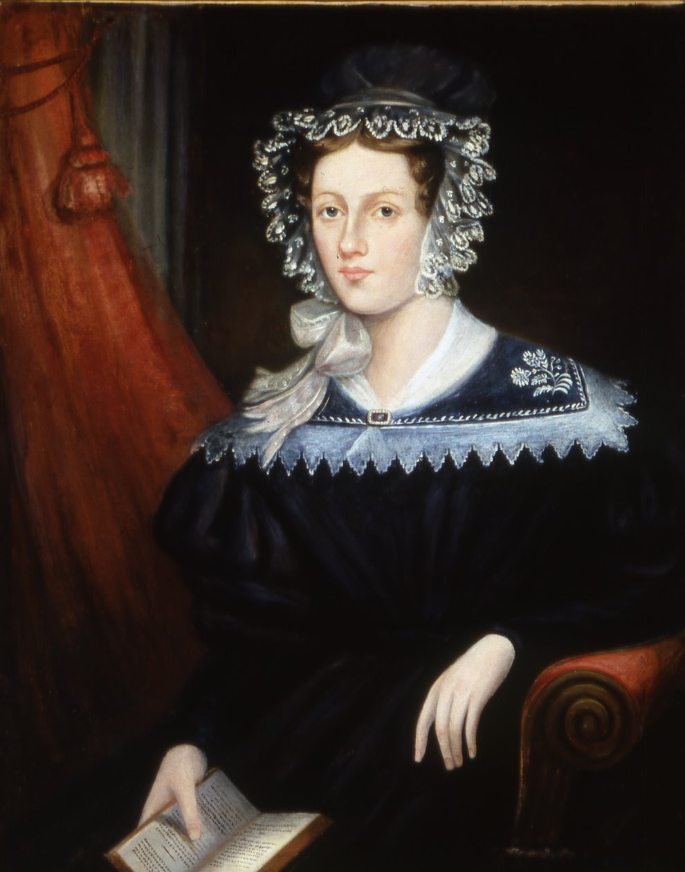 Bayan Ann Jane Carlisle, 1828-32 dolayları (tuval üzerine yağlı boya) by English School