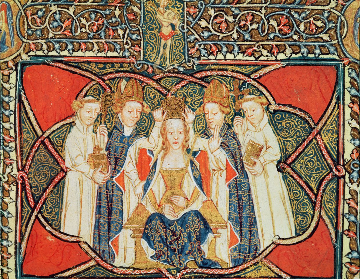 Ms 197 f.19v Liber Regalis