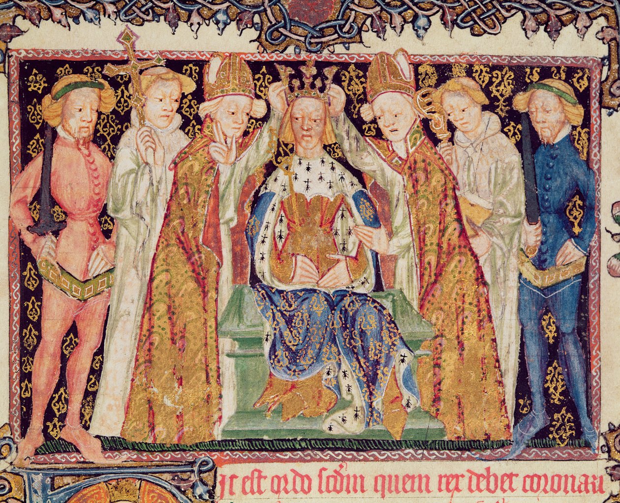 Ms 197 f.3r Liber Regalis
