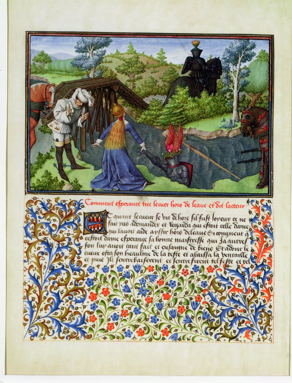 Ms. 2597 Hope Takes Heart from the River of Tears, Rene dAnjou