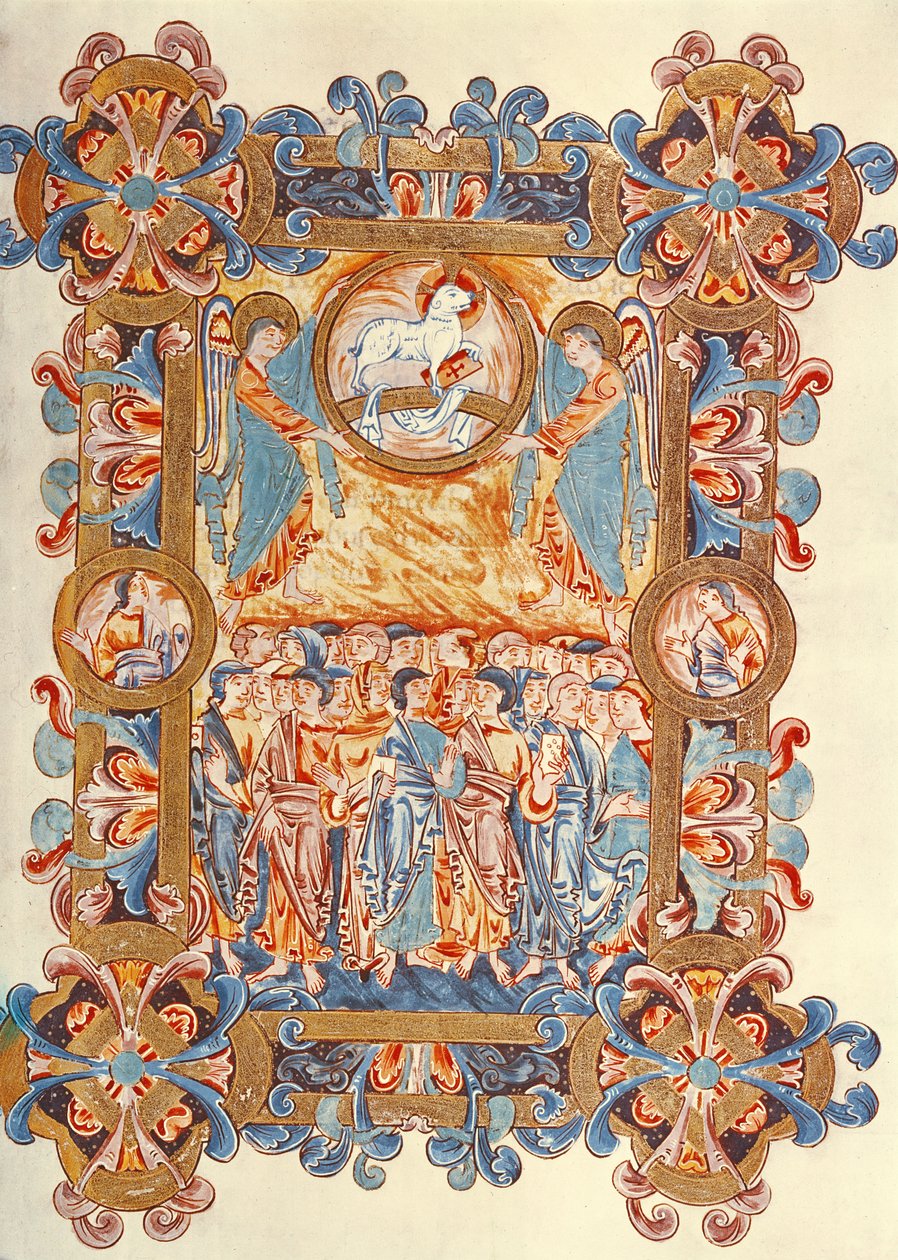 Ms 274 (Y-6) fol.158 Kuzuya Tapan Çokluk, Jumieges Robert Missal