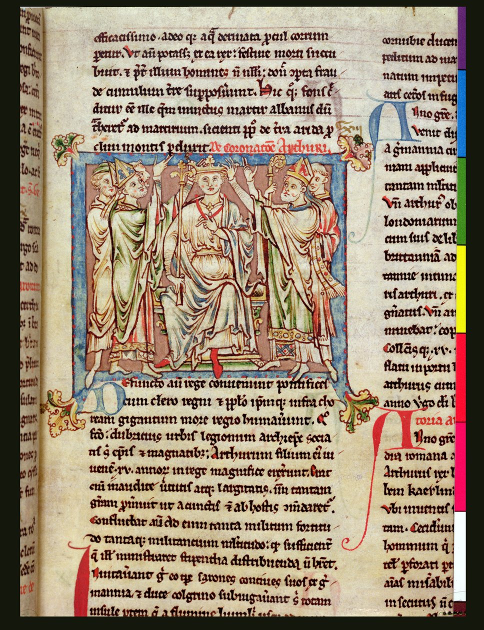 Ms 6712 (A.6.89) fol.53 Kral Arthur, Flores Historiarum