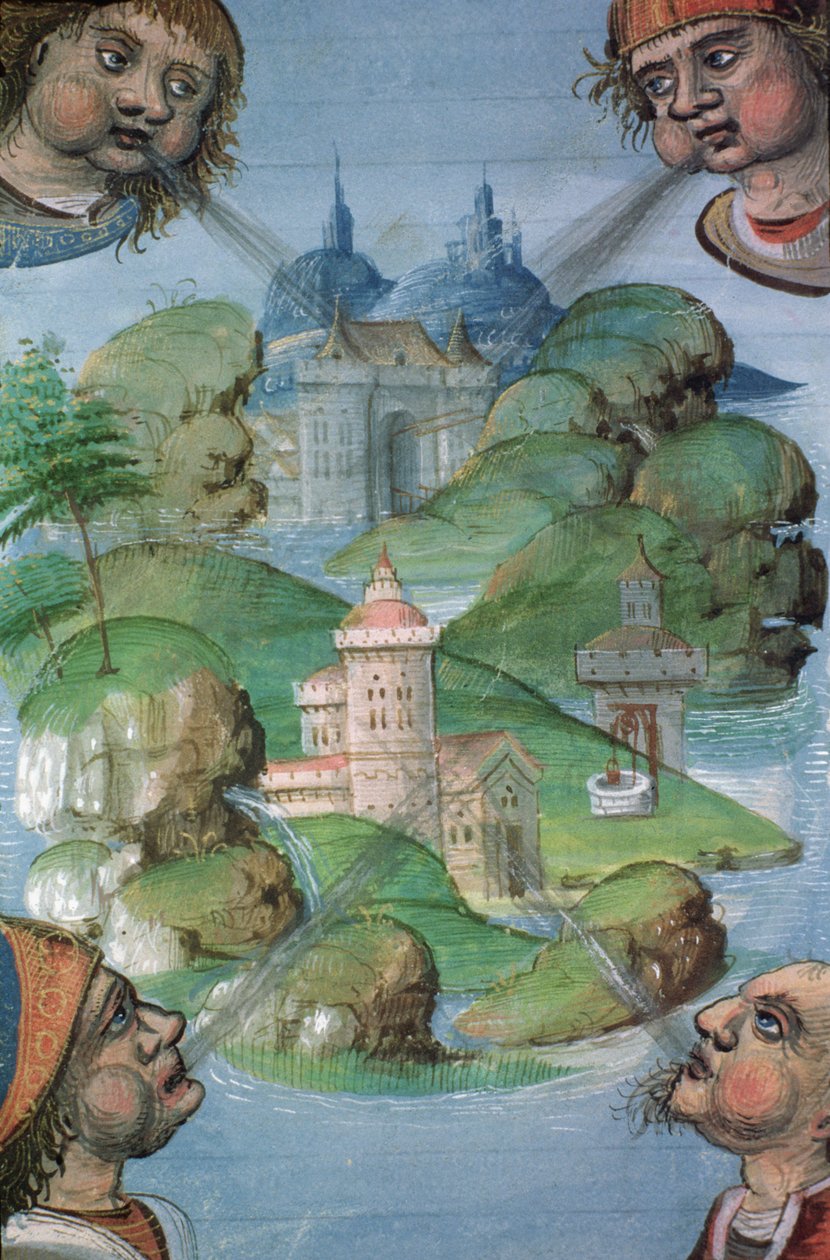Ms Hunter 9 f.47v City, Hunterian Psalter