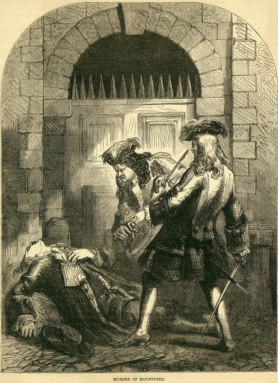 William Mountford Cinayeti by English School