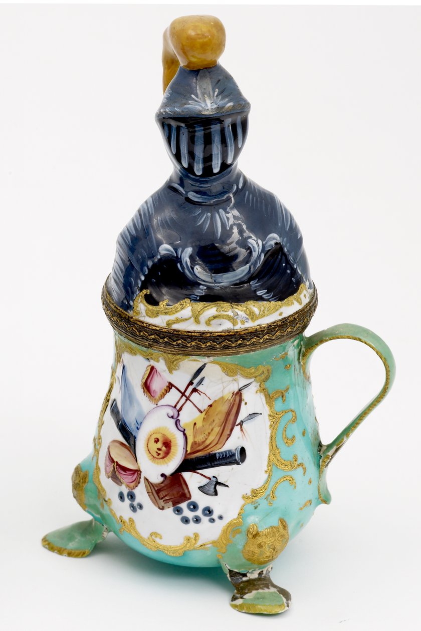 Hardal kabı, Bilston, c.1780 (emaye) by English School