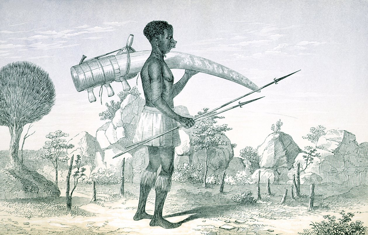 Richard F. Burton (1821-90), 1860 tarafından Orta Afrika